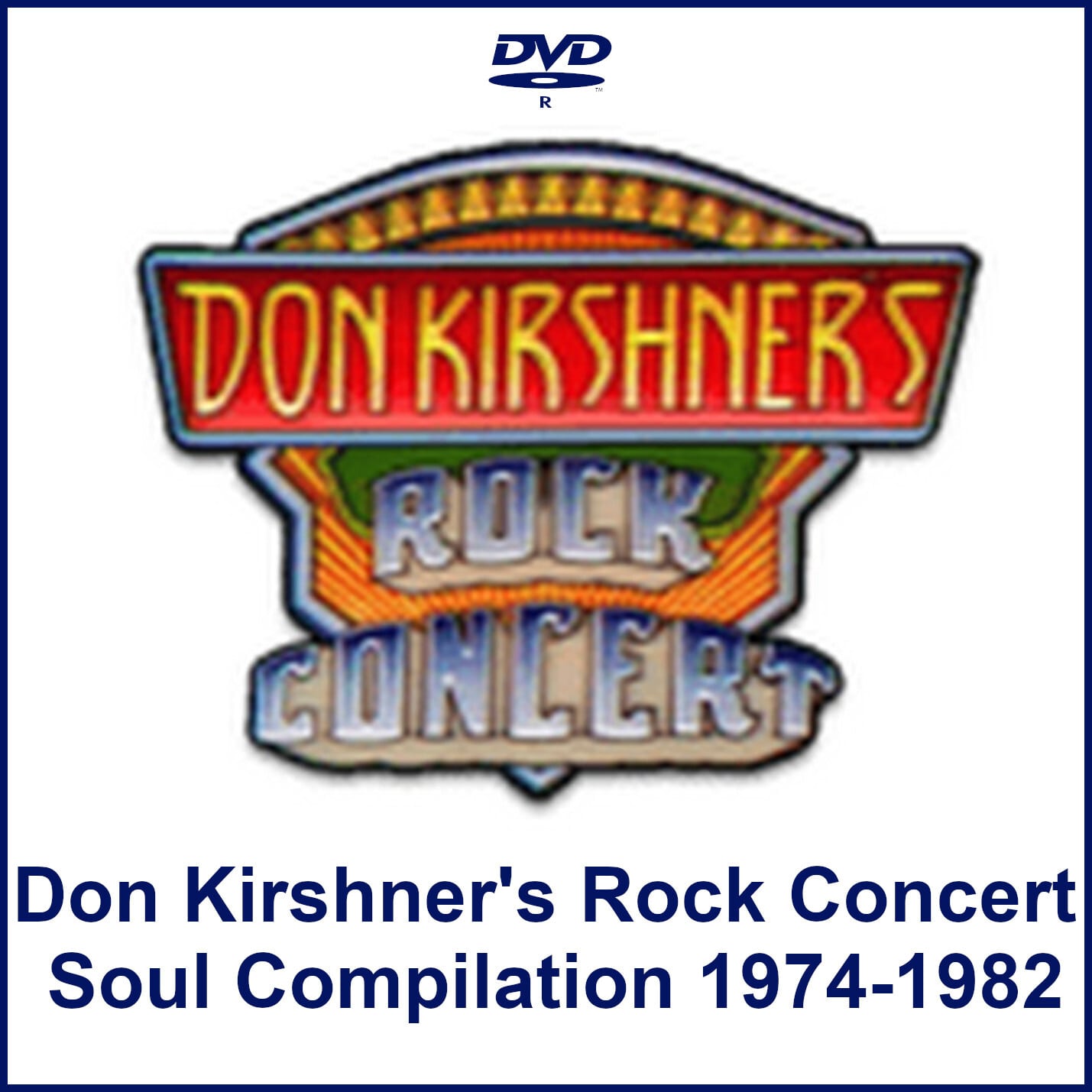 VA / Don Kirshner Rock Concert Soul Compilation 1974-1982 (2 DVDR)