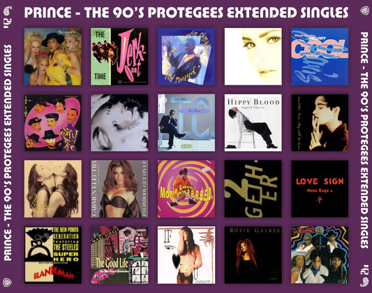 Prince / The 90's Protegees Extended Singles Special Edition (3CDR+2DVDR)