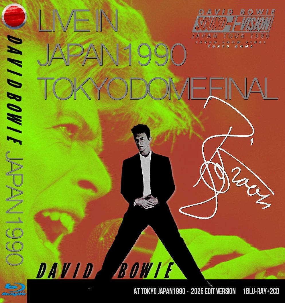 David Bowie / Sound + Vision Tour 1990 Tokyo Dome (1BDR+2CDR)