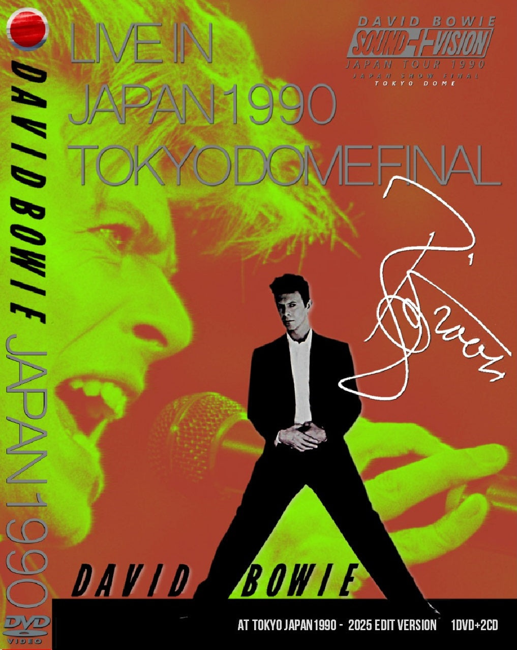 David Bowie / Sound + Vision Tour 1990 Tokyo Dome (1DVDR+2CDR)