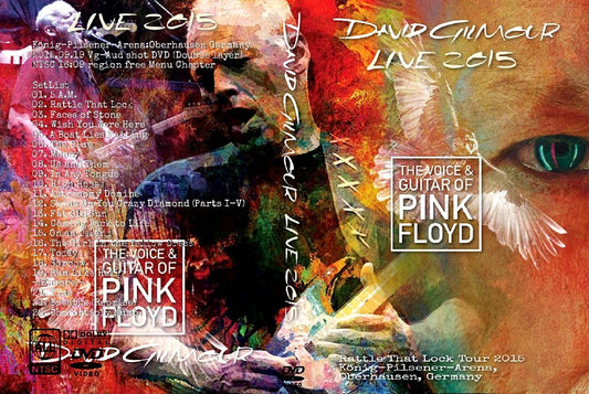DAVID GILMOUR / Rattle That Lock Tour 2015 Konig-Pilsener-Arena (1DVDR)