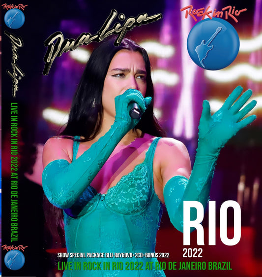 Dua Lipa / Future Nostalgia Tour 2022, edición especial de 4 discos (1 CD, 1 DVD y 2 CD)