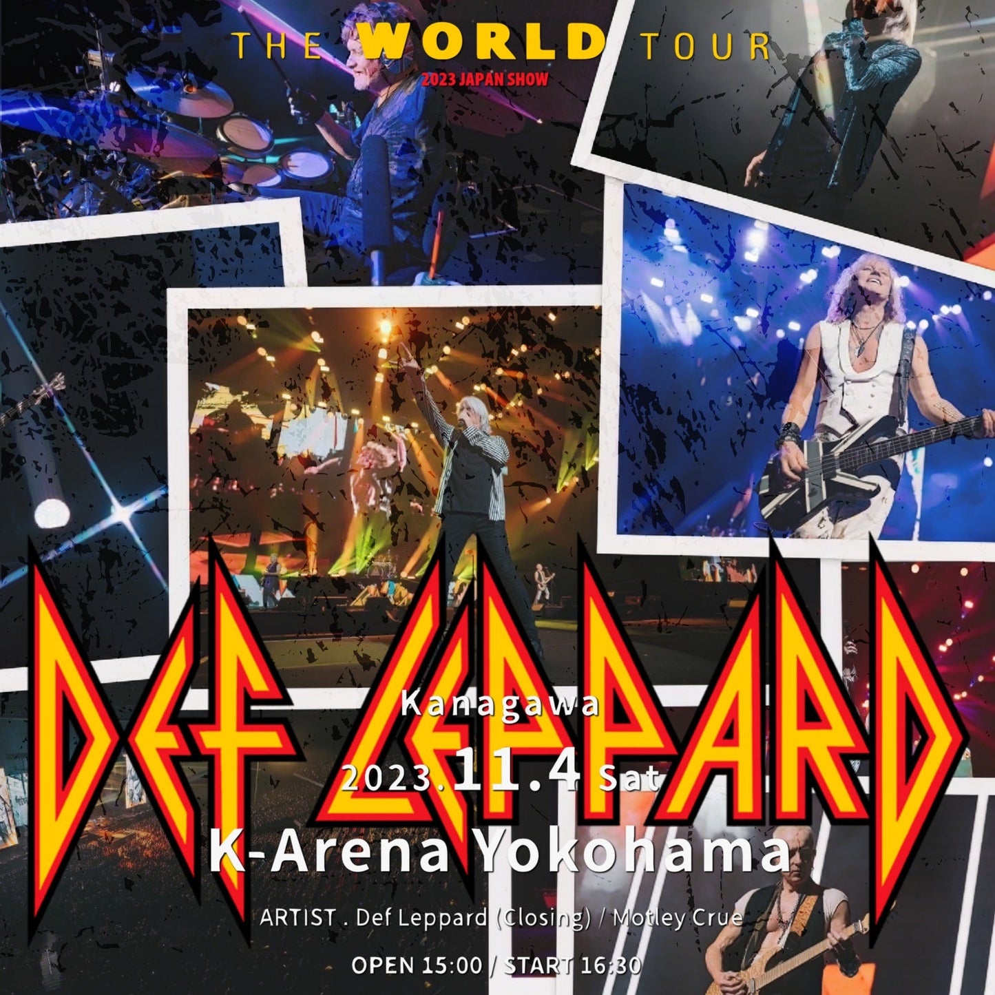 Def Leppard / Japan Tour 2023 K-Arena Yokohama Final show (2CDR)