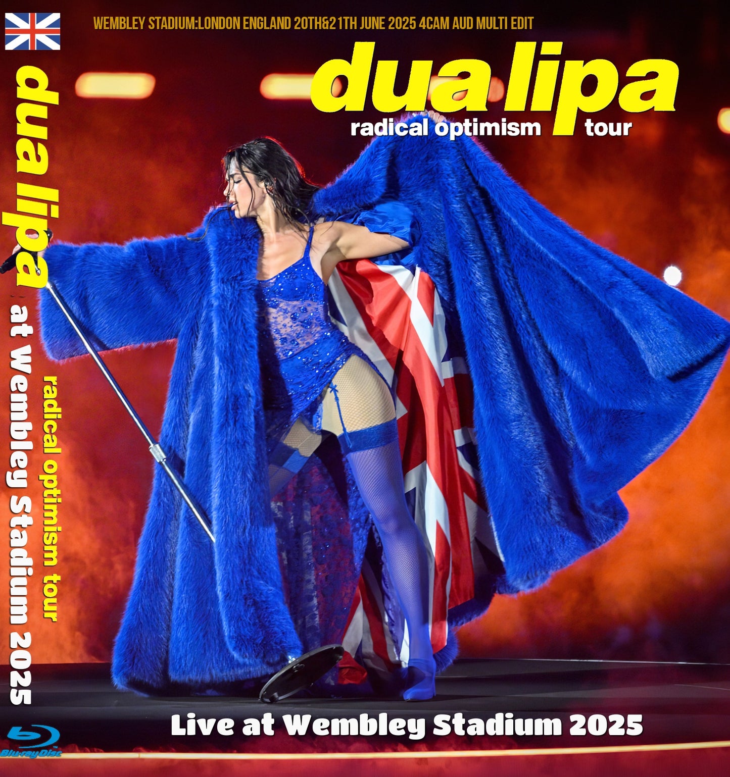Dua Lipa / Radical Optimism European Tour 2025 Live at Wembley Stadium (1BDR)