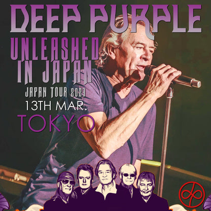 Deep Purple / Unleashed In Japan Tour 2023 (2CDR) Nippon Budokan Tokyo