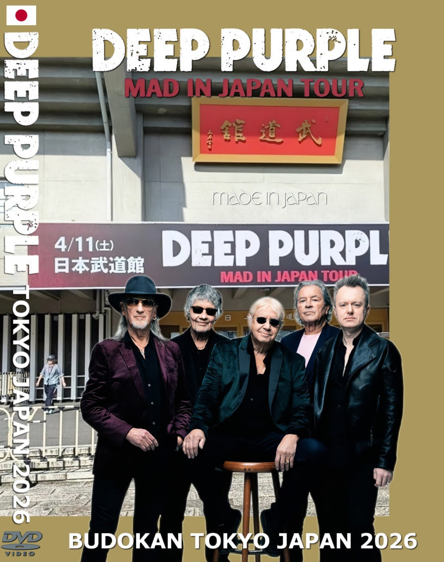 Deep Purple / Mad in Japan Tour 2026 Nippon Budokan (1DVDR)