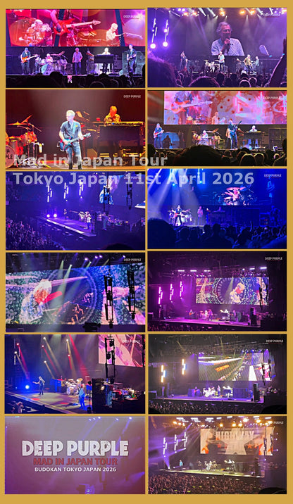 Deep Purple / Mad in Japan Tour 2026 Nippon Budokan (1BDR)