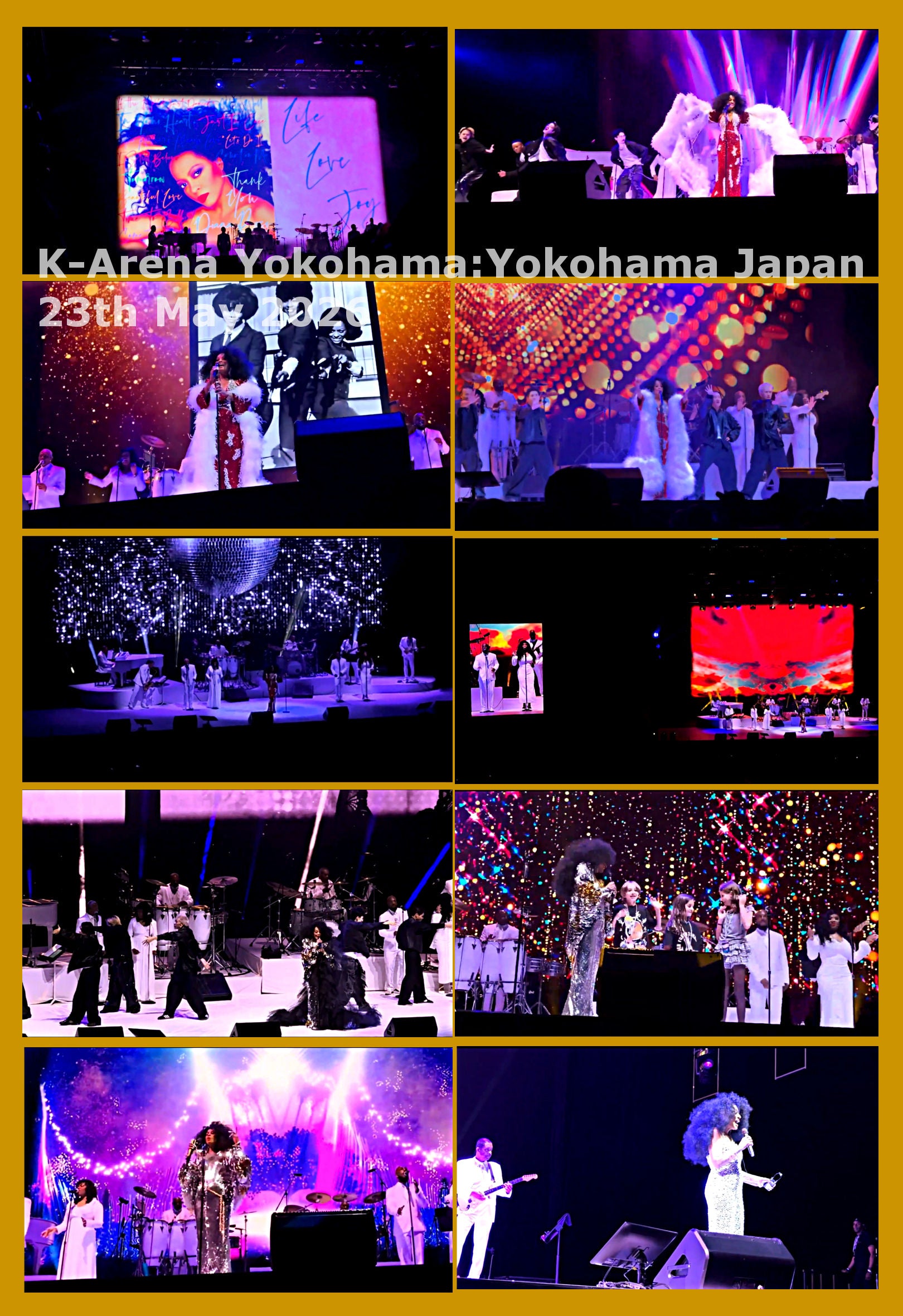 Diana Ross / Diana in Motion 2026 Japan Tour Japan Show One (1BDR