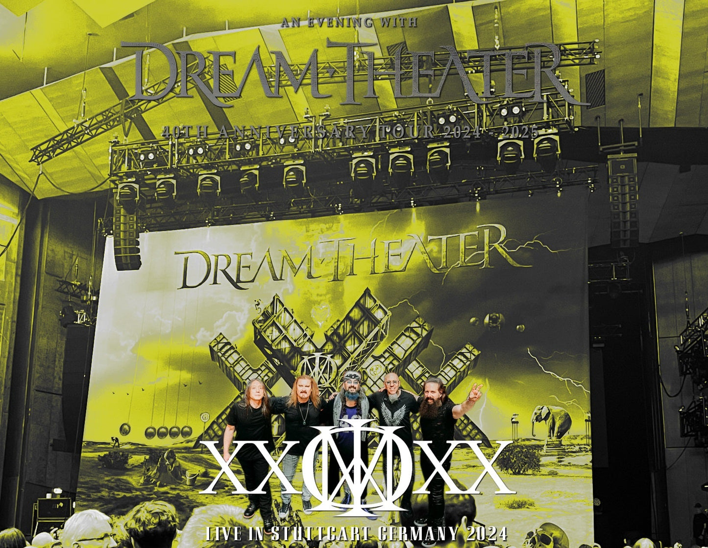 Dream Theater / 40th Anniversary Tour 2024 Stuttgart Hybrid Soundboard (IEM+Aud) (3CDR)