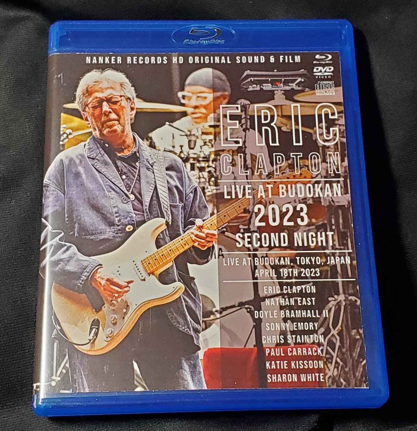 ERIC CLAPTON / LIVE AT BUDOKAN 2023 SECOND NIGHT (1BDR+1DVDR+2CDR)