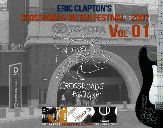 ERIC CLAPTON / Clapton's Crossroads Guitar Festival 2007 Vol One SOUNDBOARD (4CDR)