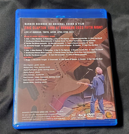ERIC CLAPTON / LIVE AT BUDOKAN 2023 FIFTH NIGHT (1BDR+1DVDR+2CDR)