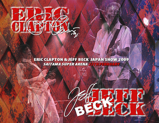 Eric Clapton & Jeff Beck / Japan Show 2009 Saitama Super Arena (3CDR)