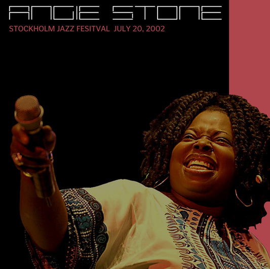 Angie Stone / Festival de Jazz de Estocolmo, 20 de julio de 2002 (1CDR)