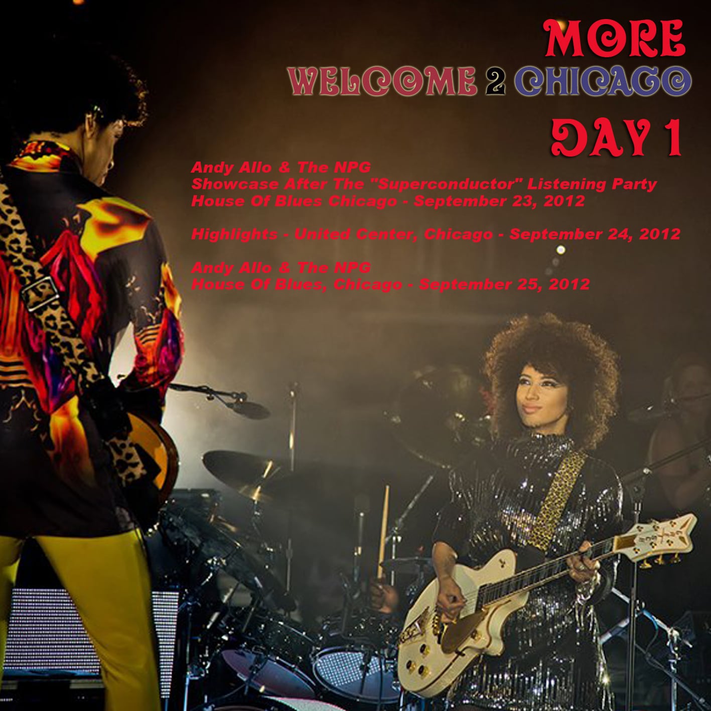 Prince / More Welcome 2 Chicago, set de los días 1 a 3 (9 CD + 2 DVD)