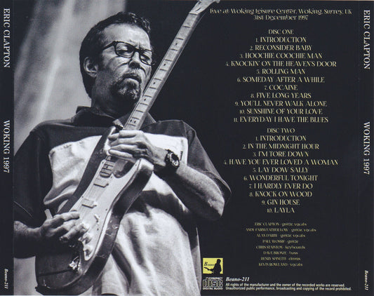 ERIC CLAPTON / WOKING 1997 (2CD)