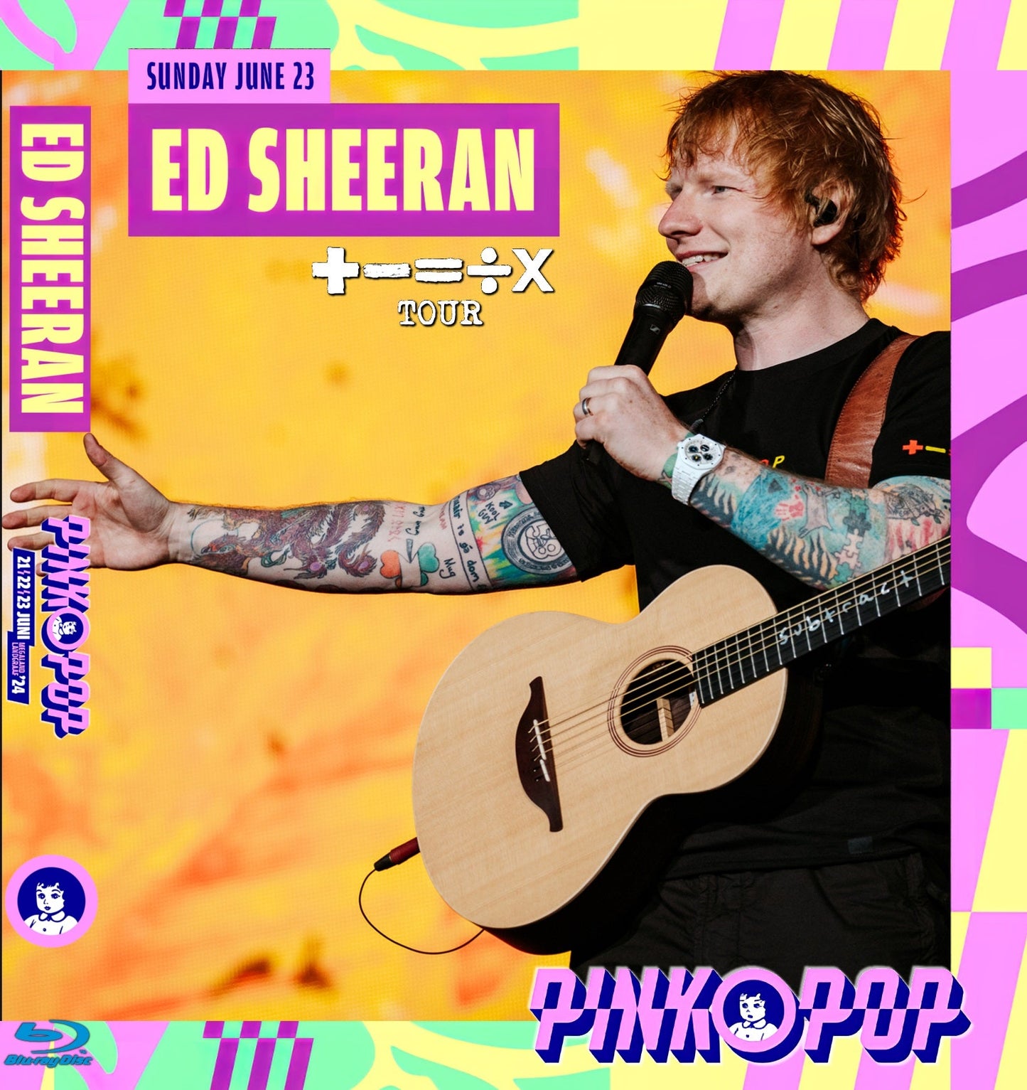 Ed Sheeran / +–=÷x Gira 2024 Pinkpop PRO-SHOT (1BDR)