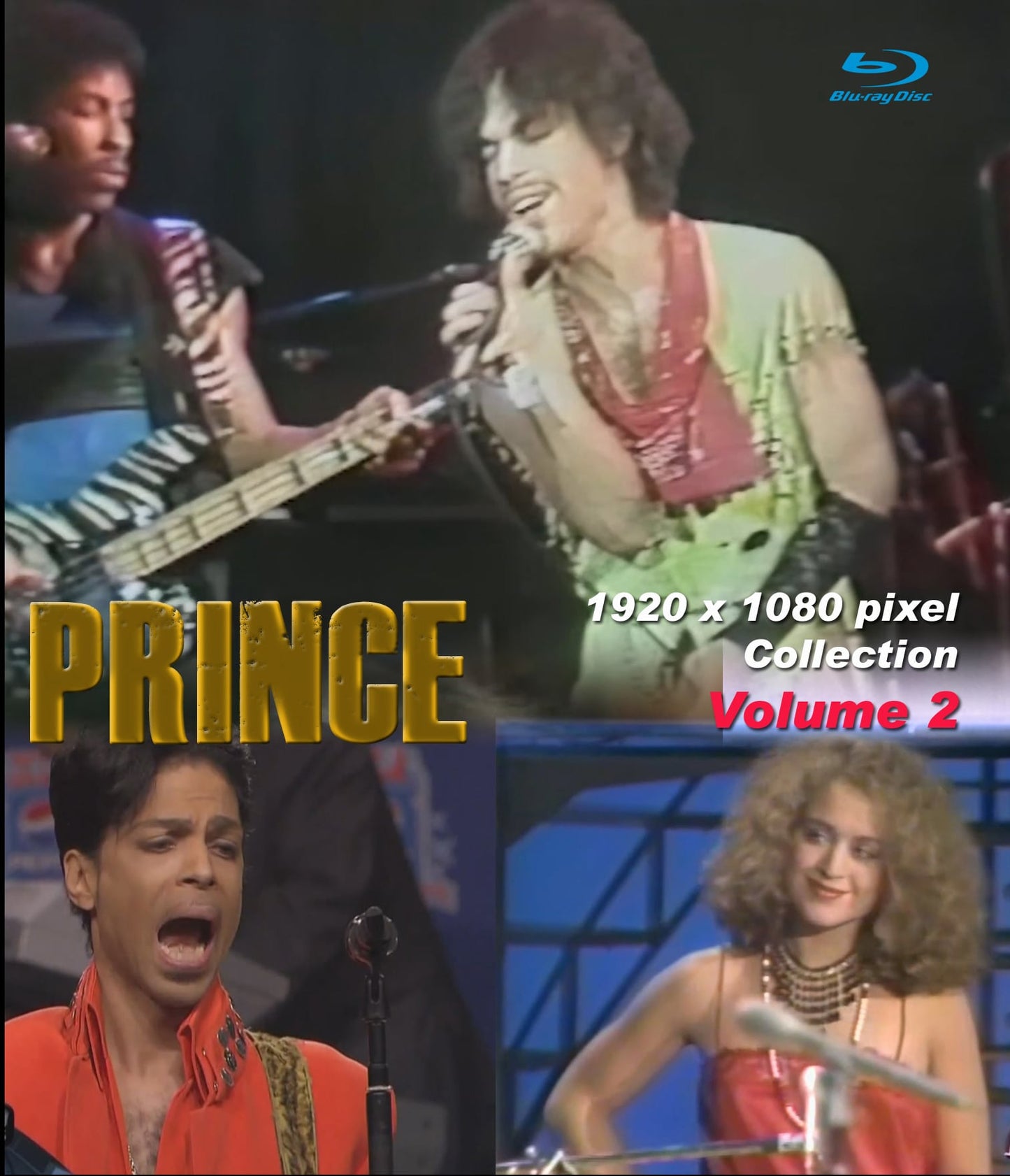 PRINCE / 1920 x 1080 pixel Collection Volume 2 (1BRDR)