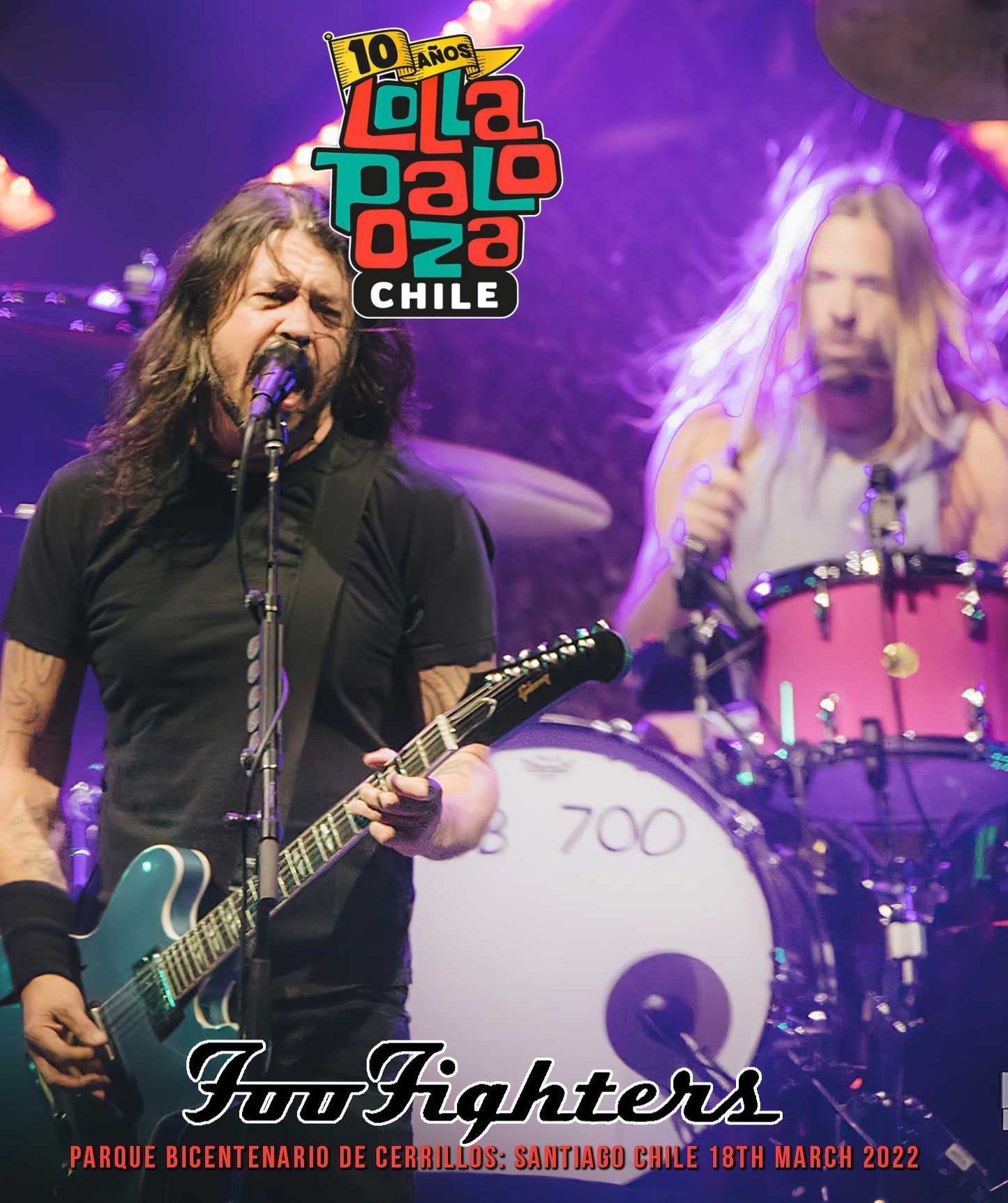 Foo Fighters / Lollapalooza Chile 2022 (1BDR)