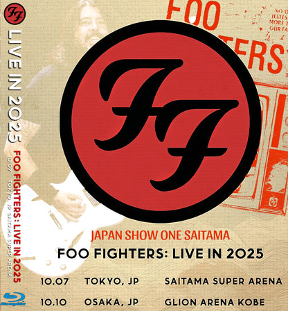 Foo Fighters / 2025 Japan Tour First Day October 7th Saitama 4cam Audio Multi edit (1BDR)