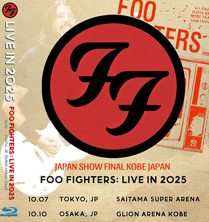 Foo Fighters / 2025 Japan Tour Final Date October 10th Kobe 4cam Audio Multi edit (1BDR)