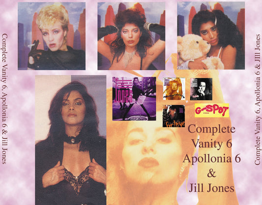 Vanity 6 / Vanity 6 completo, Apollonia 6 y Jill Jones (4CDR)