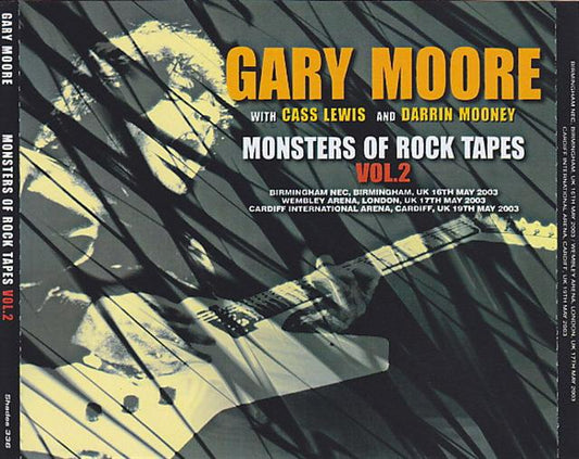 GARY MOORE / MONSTERS OF ROCK TAPES VOL.2 (3CDR)
