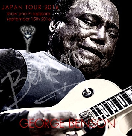 George Benson / Japan Tour 2016 Japan show one Nitori Bunka Hall (2CDR)