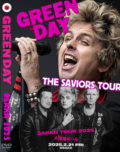 Green Day / The Saviors Tour in Giappone 2025 (1DVDR)
