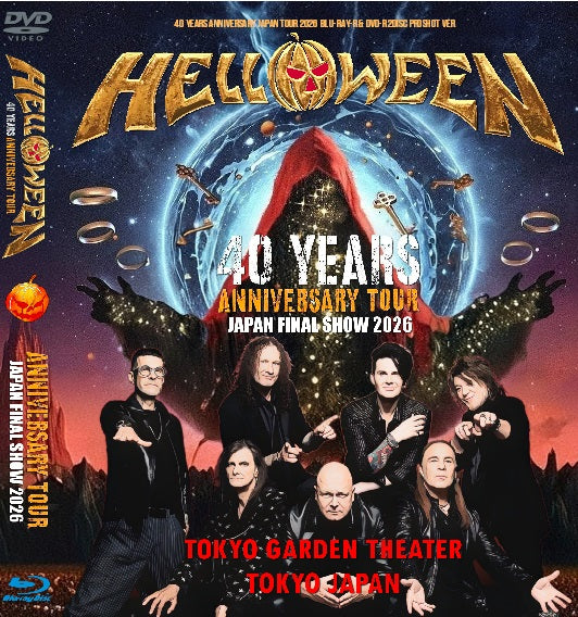 Helloween / 40 Years Anniversary Japan Tour 2026 Final (1BDR+1DVDR)