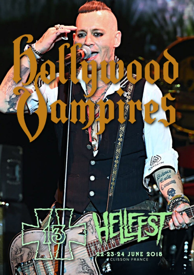 Hollywood Vampires / European Tour 2018 Hellfest2018 (1DVDR)