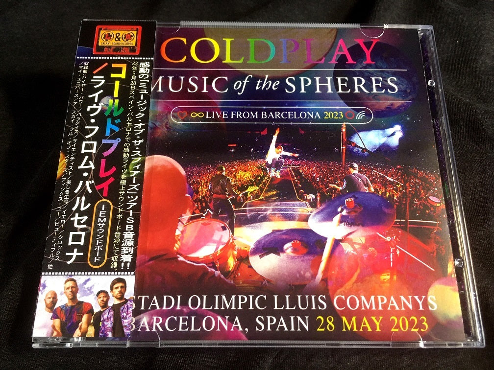 Coldplay / Live From Barcelona 2023 (2CDR)