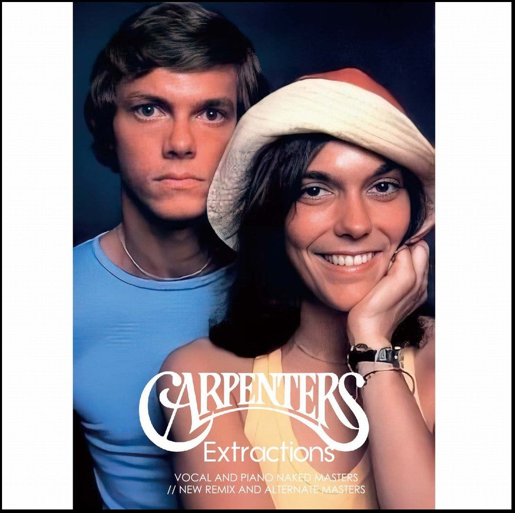 CARPENTERS / EXTRACTIONS VOCAL AND PIANO NAKED MASTERS NEW REMIX AND ALTERNATE MASTERS (2CD)