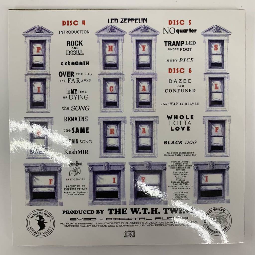 LED ZEPPELIN / DEEP THROAT 1975 LA Prototype (9CD BOX) with Photo panel board