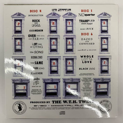 LED ZEPPELIN / DEEP THROAT 1975 LA Prototype (9CD BOX) with Photo panel board