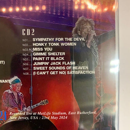 THE ROLLING STONES / EAST RUTHERFORD 2024 (2CD)