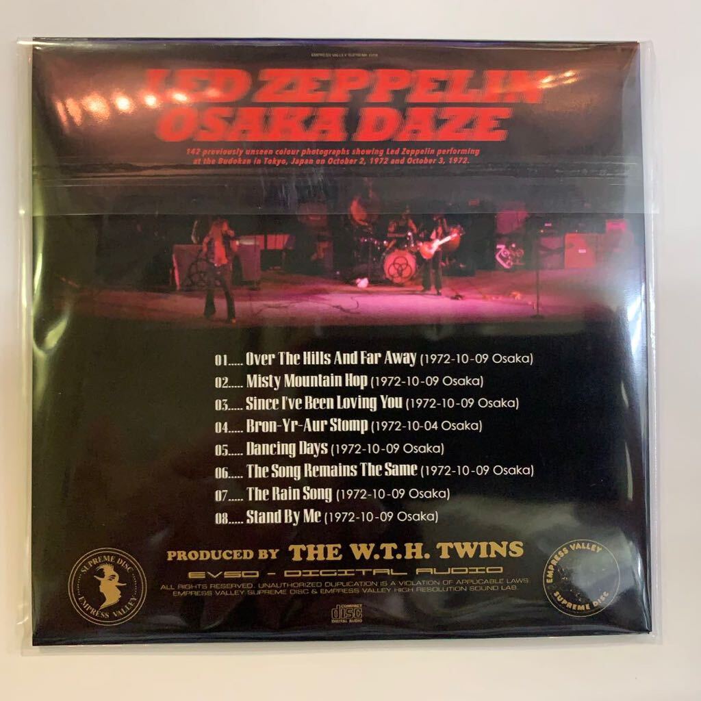 LED ZEPPELIN / OSAKA DAZE (Libro de fotos 146 páginas + 1 CD)