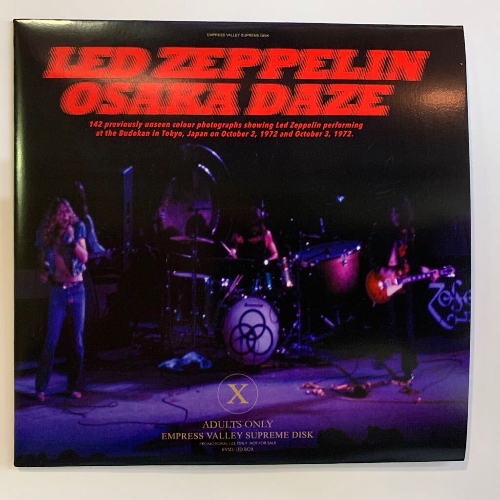LED ZEPPELIN / OSAKA DAZE (Libro de fotos 146 páginas + 1 CD)