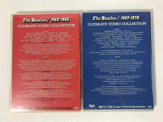 The Beatles Ultimate Video Collection 1962-1966 & 1967-1970 4DVD Set