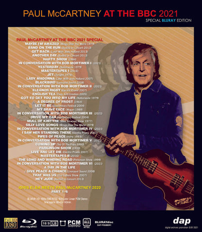 PAUL McCARTNEY / AT THE BBC 2021 SPECIAL + IDRIS ELBA MEETS PAUL McCARTNEY 2020 (1BDR)