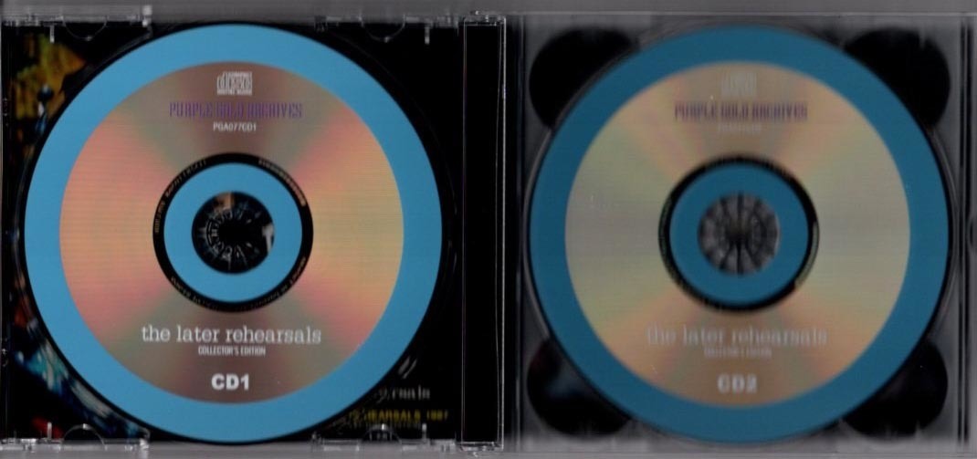 Prince Sign O The Times The Later Rehearsals 4CD Paisley Park Tour Rehearsals 1987