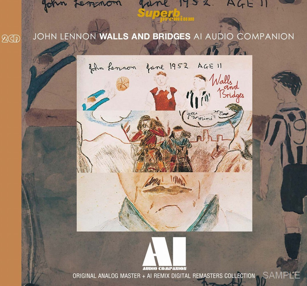 JOHN LENNON / WALLS AND BRIDGES AI-AUDIO COMPANION (2CD)