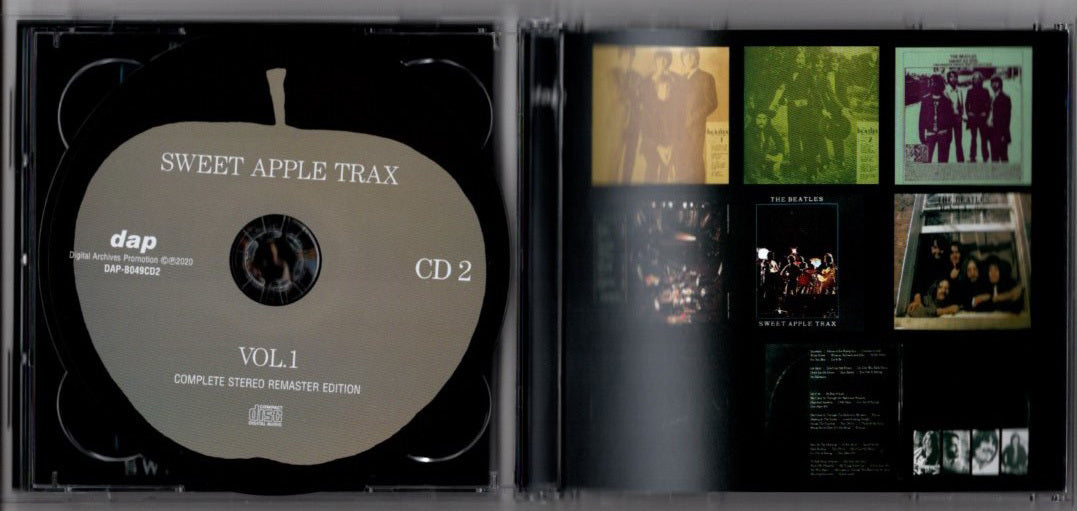 THE BEATLES SWEET APPLE TRAX Volume 1 CD 2 Disc Complete Stereo Remaster Edition