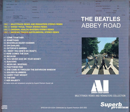 THE BEATLES / AI  AUDIO COMPANION 3 Titles 8CD Set MAGICAL MYSTERY TOUR ABBEY ROAD LET IT BE