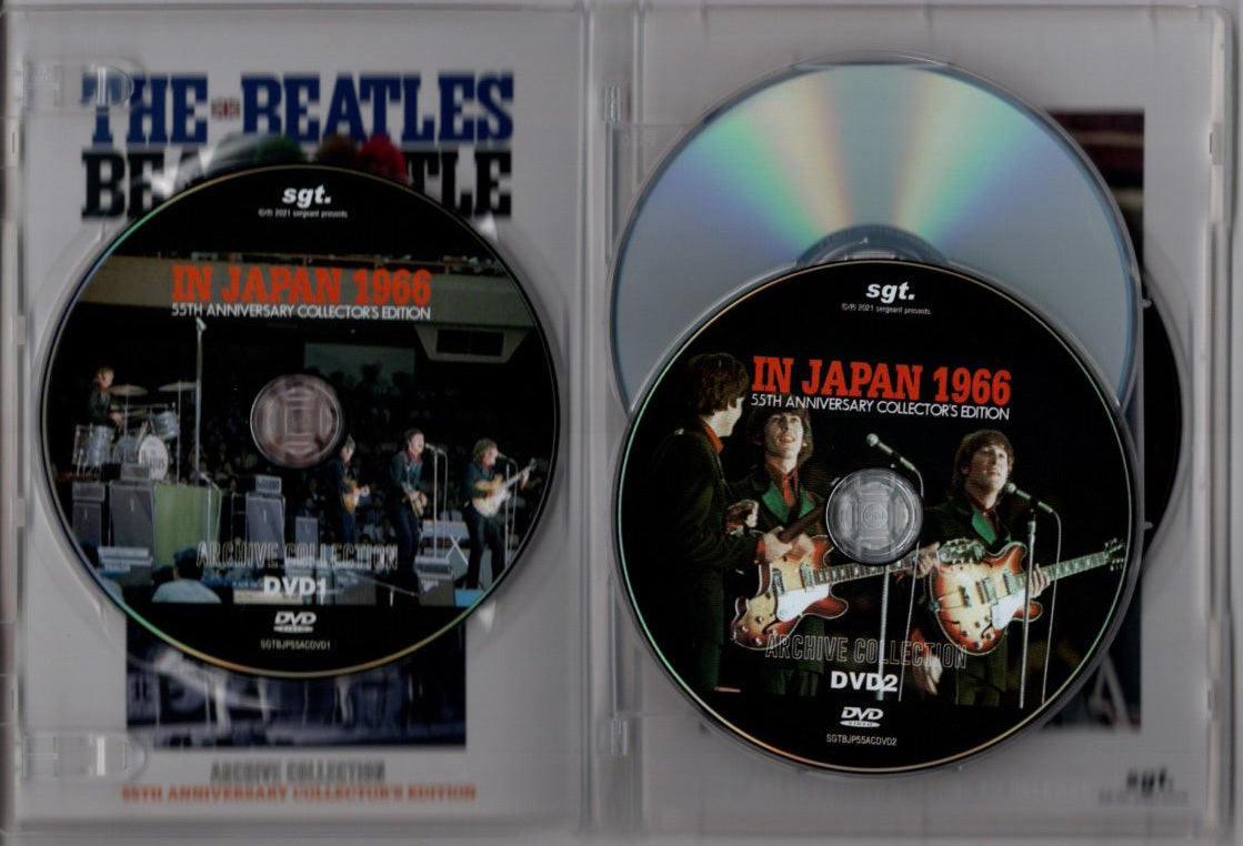 THE BEATLES / IN JAPAN 1966 ARCHIVE COLLECTION (4DVD)