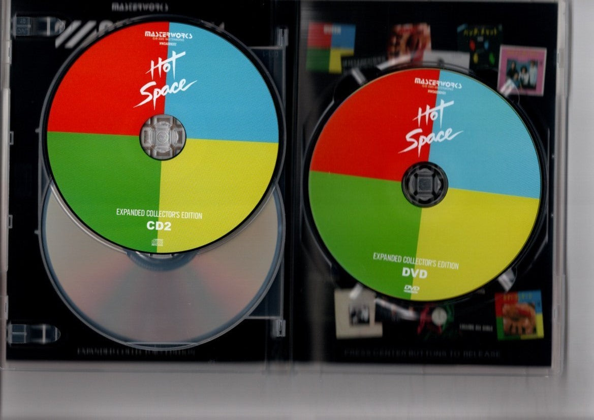 Queen Hot Space Expanded Collector's Edition 2CD+1DVD Masterworks