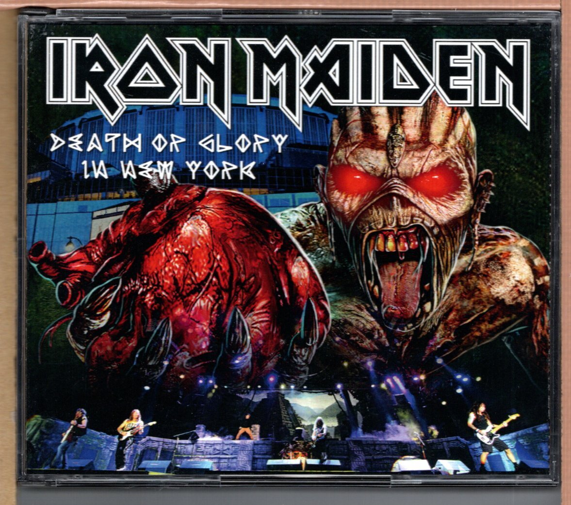 IRON MAIDEN / DEATH OR GLORY IN NEW YORK (2CDR+1BDR) Madison Square Garden 2016