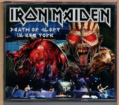 IRON MAIDEN / DEATH OR GLORY IN NEW YORK (2CDR+1BDR) Madison Square Garden 2016