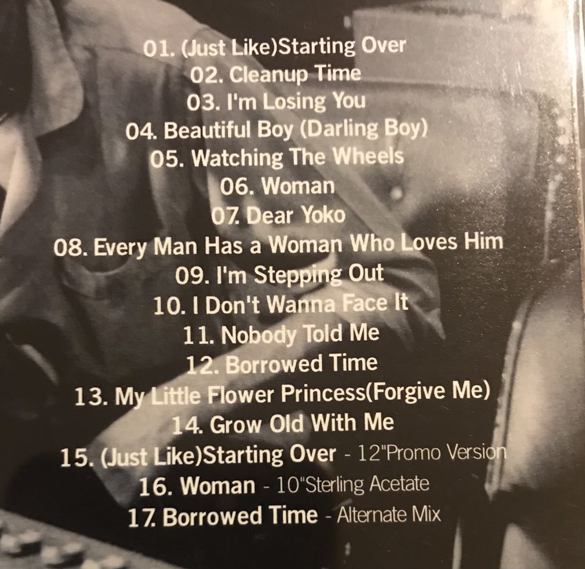 John Lennon 1980 Alternate Album CD 1 Disc 17 Tracks Monkey Crown