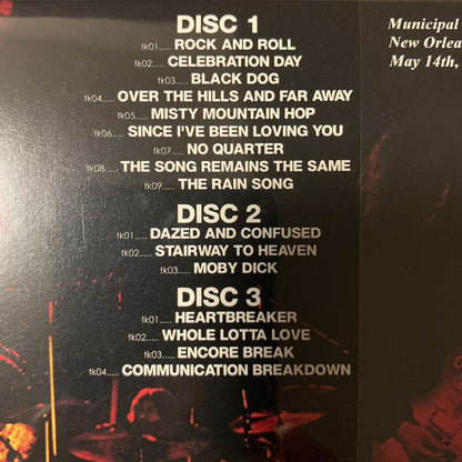 LED ZEPPELIN / DRUG QUEEN OF NEW ORLEANS (3CD) SBD×AUD MATRIX